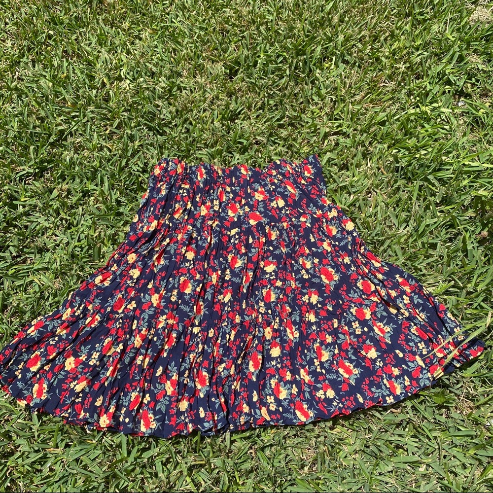Express Floral Skirt